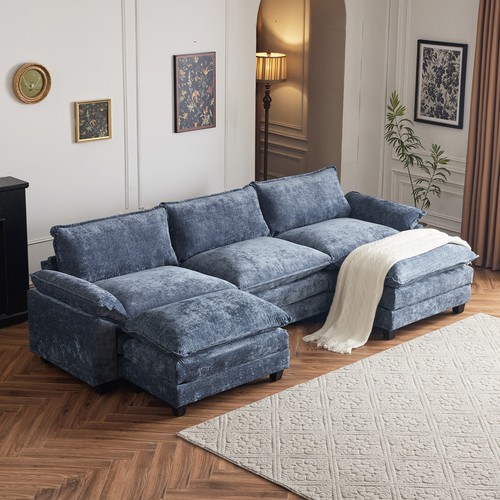 122 modern sectional sofa u - modern,