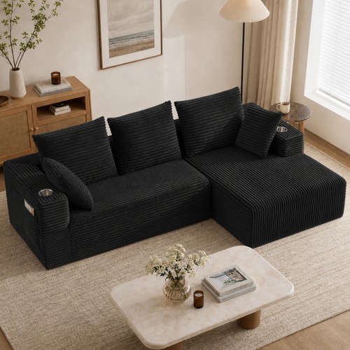 Shaped modular sectional - 95",