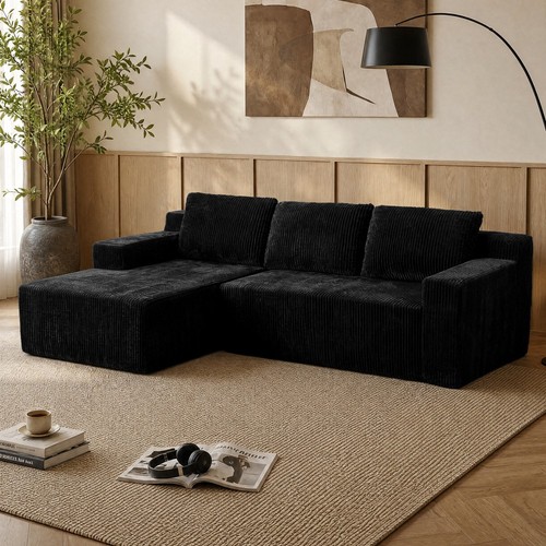 Boneless couch left - w/,